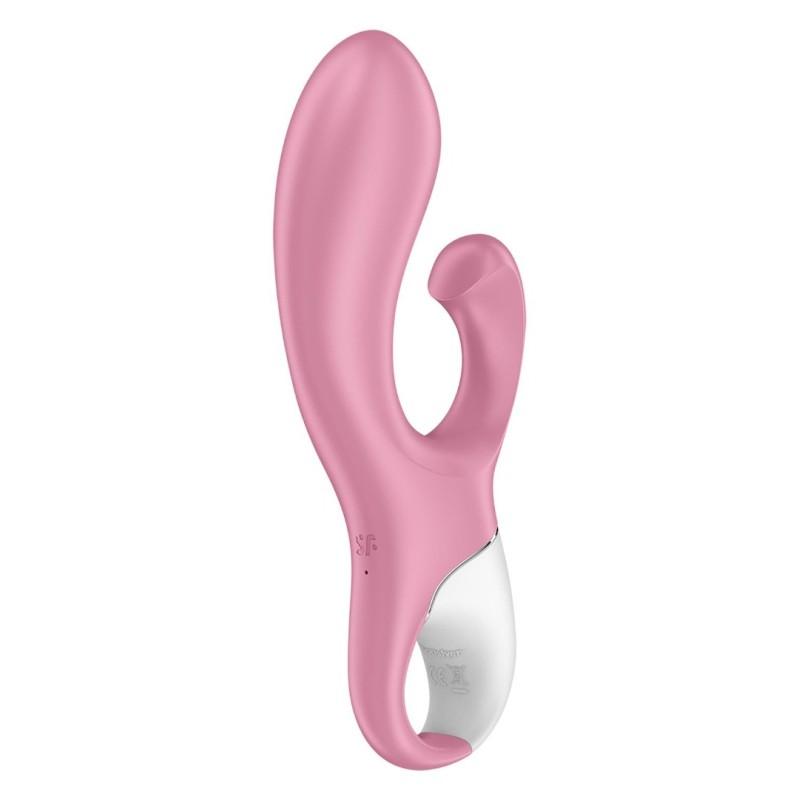 Inflatable Rabbit Vibrator Satisfyer Air Pump Bunny 2 Pink