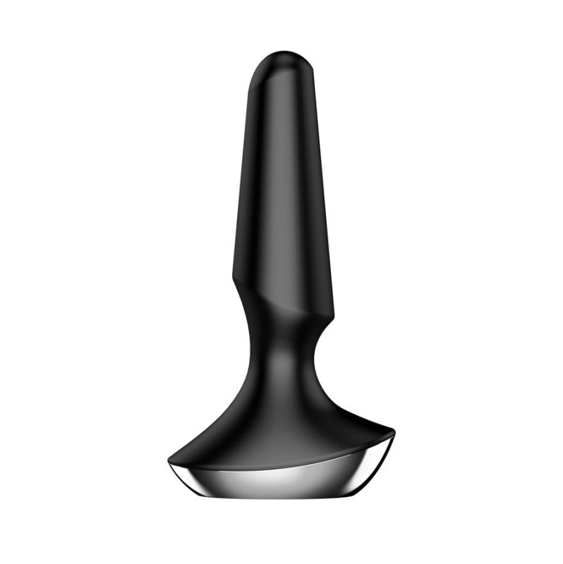 Vibrating Butt Plug Satisfyer Plug-ilicious 2 Black