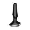 Vibrating Butt Plug Satisfyer Plug-ilicious 2 Black Vibrating Butt Plug Satisfyer Plug-ilicious 2 Black