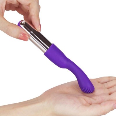 Clitoral Vibrator  IJOY Versatile Tickler Purple