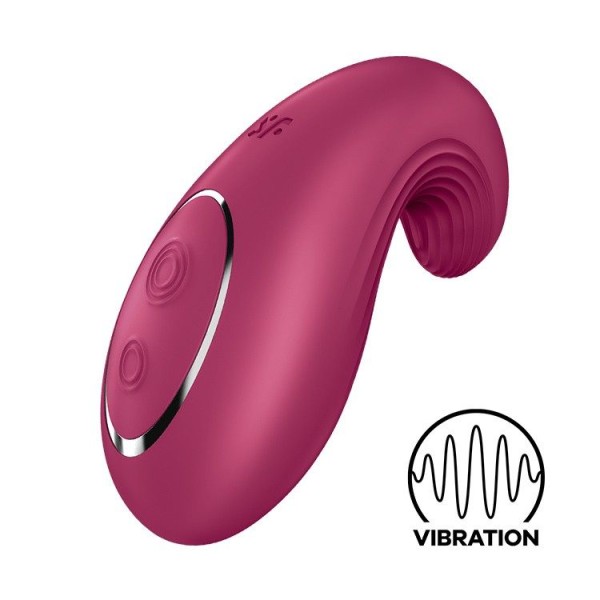 Clitoral Vibrator Satisfyer Dipping Delight Berry 