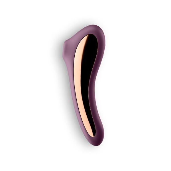 Clitoral Vibrator Satisfyer Dual Kiss Purple 