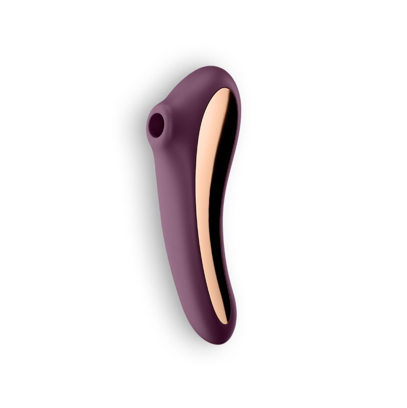 Κλειτοριδικός Δονητής Satisfyer Dual Kiss Μοβ