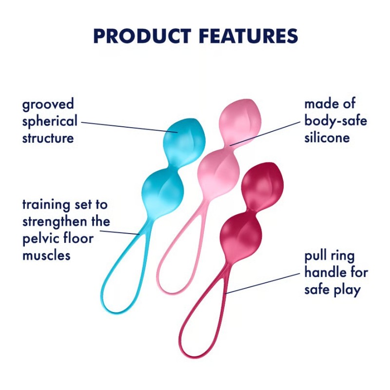 Satisfyer Vaginal V Balls Set Satisfyer Vaginal Balls