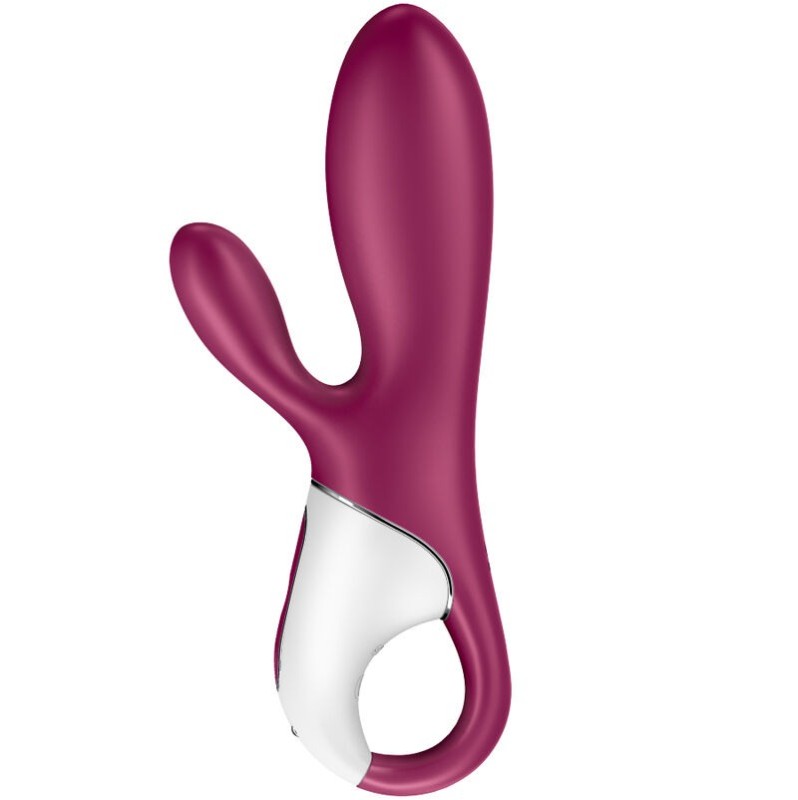 Heated Rabbit Vibrator Satisfyer Hot Bunny Berry