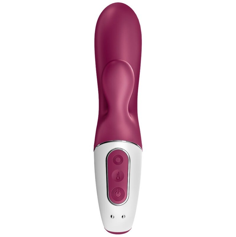 Heated Rabbit Vibrator Satisfyer Hot Bunny Berry