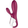 Θερμαινόμενος Δονητής Rabbit Satisfyer Hot Bunny Μοβ Θερμαινόμενος Δονητής Rabbit Satisfyer Hot Bunny Μοβ