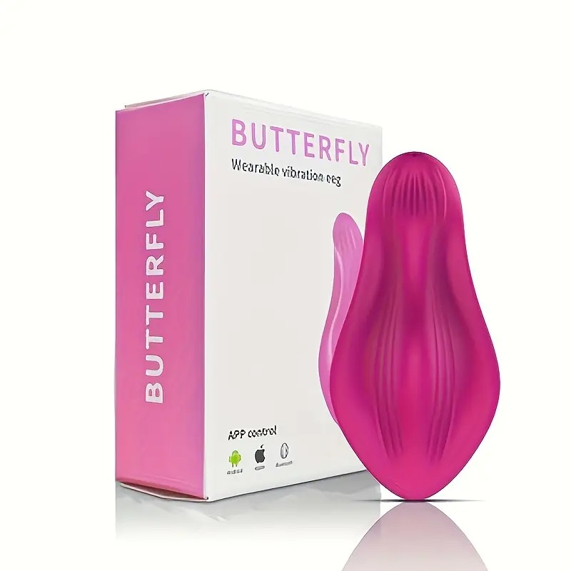 Underwear Vibrator Butterfly Bordeaux