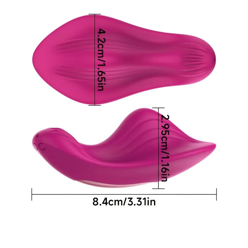 Underwear Vibrator Butterfly Bordeaux
