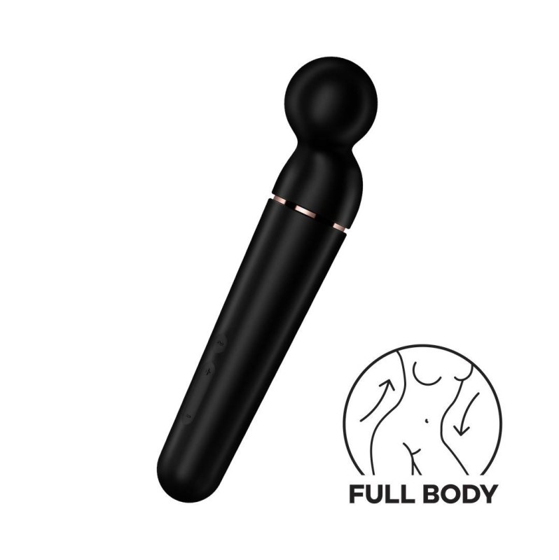 Wand Vibrator Satisfyer Planet Wand-er Black