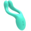 Couples Vibrator with Remote Control Happy Loky Frog Green