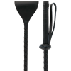 Darkness Riding Crop Darkness Black Fetish Black Floggers & Paddles