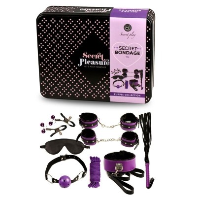 Bondage Set Secret Play Secret Bondage Purple  Bondage Set Secret Play Secret Bondage Purple