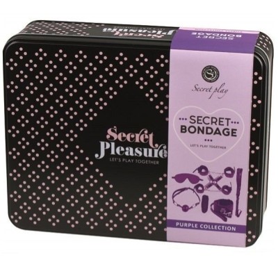Bondage Set Secret Play Secret Bondage Purple  Bondage Set Secret Play Secret Bondage Purple