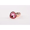Butt Plug With Heart Jewel Secret Shine Booty Call Medium Pink Butt Plug With Heart Jewel Secret Shine Booty Call Medium Pink
