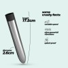 Crushious Classic Vibrator Crushious Classic Vibe Silver Classic