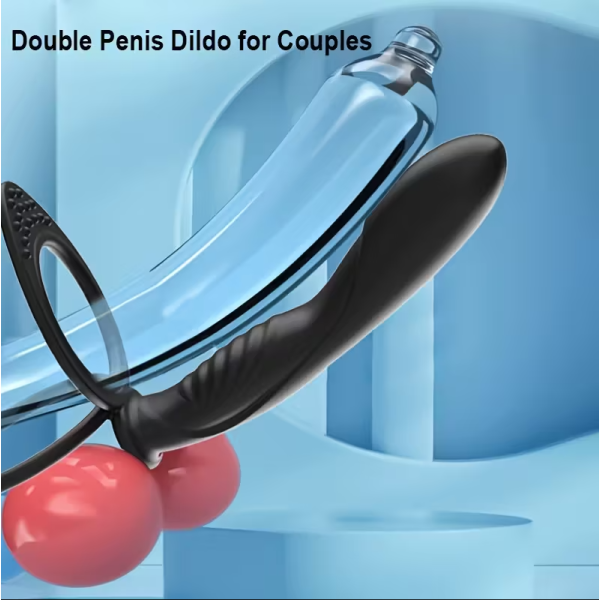 Διπλό Πρωκτικό Dildo Love Market Μαύρο