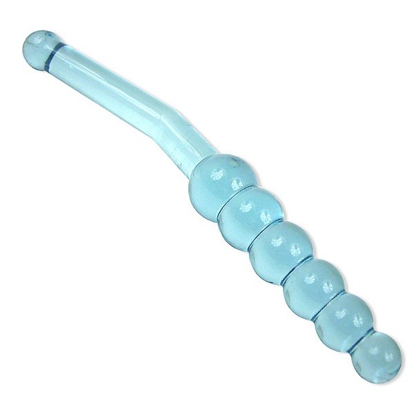 Jelly Dildo Seven Creations Anal Angler 22cm Μπλε