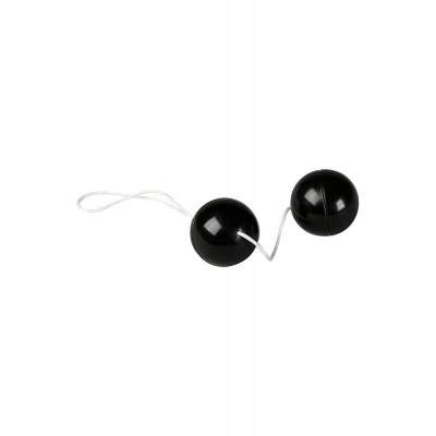 PVC Duotone Vaginal Balls Seven Creations Black PVC Duotone Vaginal Balls Seven Creations Black
