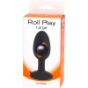 Butt Plug Seven Creations Roll Play Large Black