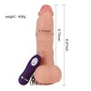 Shequ Realistic Vibrator Adam Shequ 21cm Nude Realistic