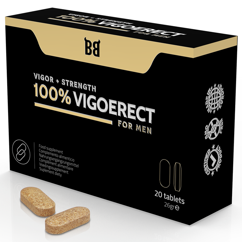 Blackbull 100% VIGOERECT Vigor + Strength για Άνδρες 20 Ταμπλέτες Διεγερτικά