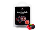 Ερωτικές Brazilian Balls με Λάδι Μασάζ Secret Play Βατόμουρο 16ml