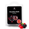 Ερωτικές Brazilian Balls με Λάδι Μασάζ Secret Play Βατόμουρο 16ml