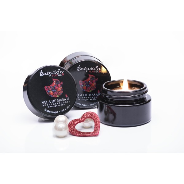 Massage Candle Tentocion Red Fruits