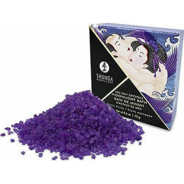 Άλατα Μπάνιου Shunga Crystals Moonlight Bath Εξωτικά Φρούτα 75g