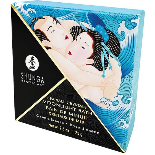 Άλατα Μπάνιου Shunga Crystals Moonlight Bath Θαλασσινή Αύρα 75g