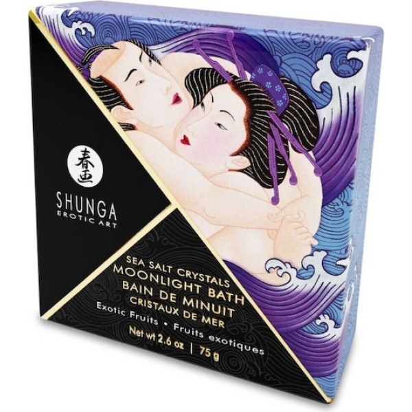 Άλατα Μπάνιου Shunga Crystals Moonlight Bath Εξωτικά Φρούτα 75g