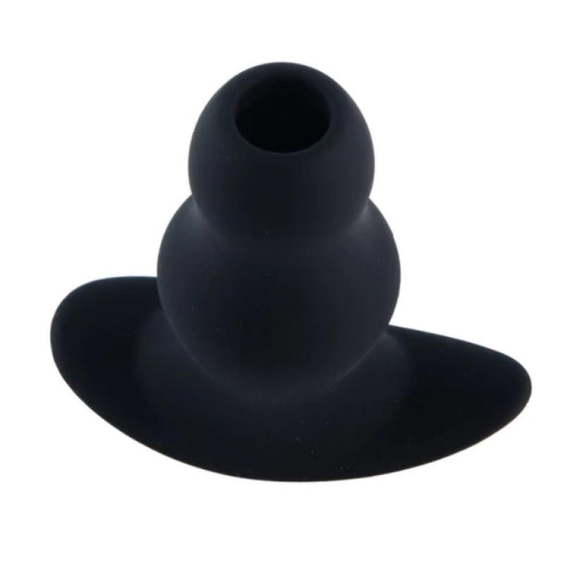 Hollow Butt Plug Passion Labs Black