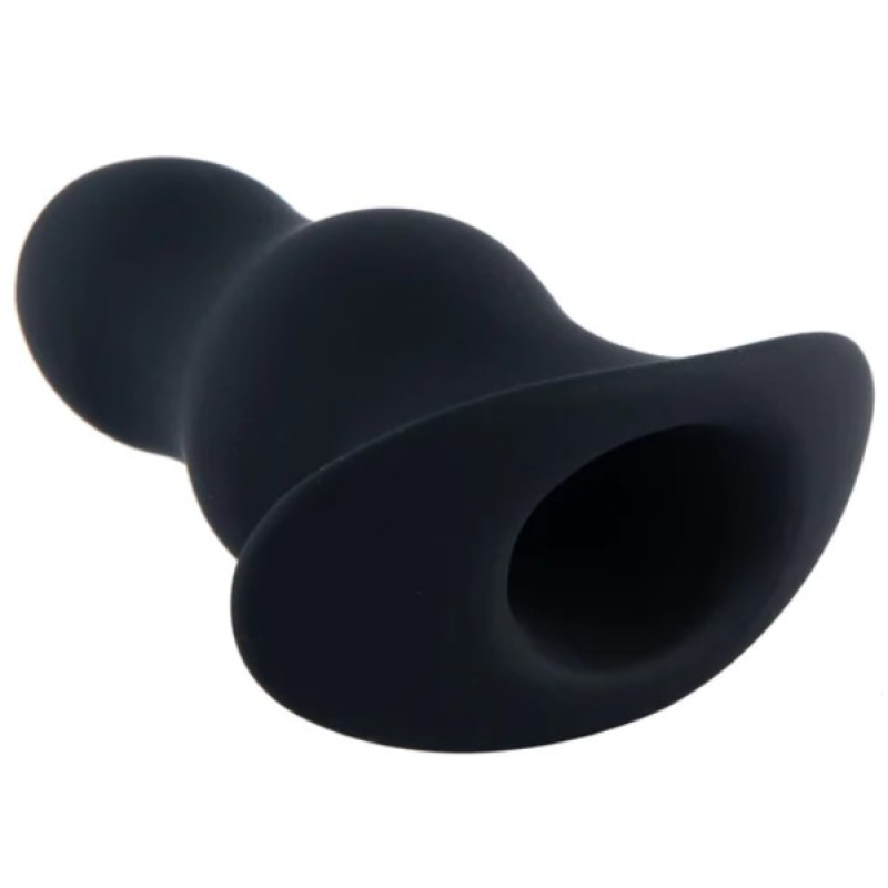 Hollow Butt Plug Passion Labs Black