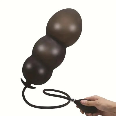 Πρωκτική Σφήνα Φουσκωτή Love Market Μαύρη Πρωκτική Σφήνα Φουσκωτή Love Market Μαύρη