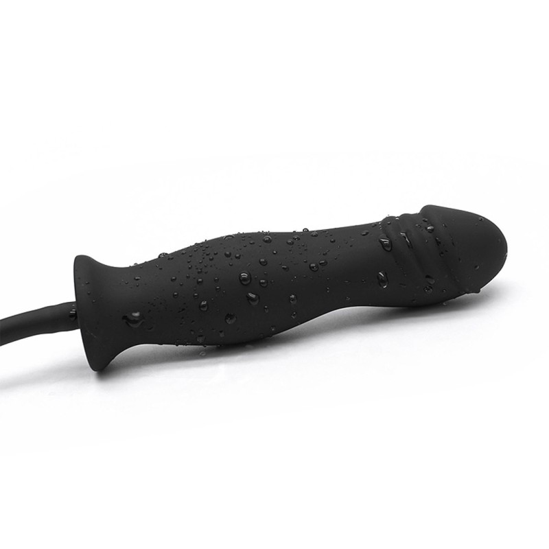 Erospace Inflatable Butt Plug Erospace Wild Play C6 Black Non-Vibrating butt plugs
