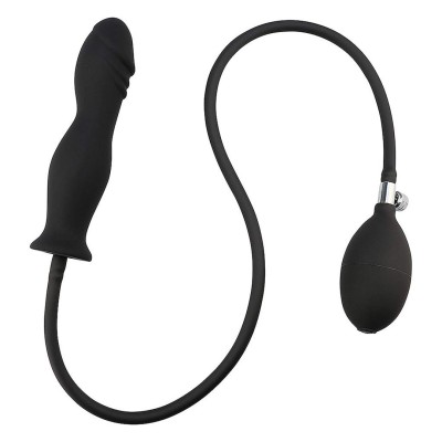 Inflatable Butt Plug Erospace Wild Play C6 Black Inflatable Butt Plug Erospace Wild Play C6 Black