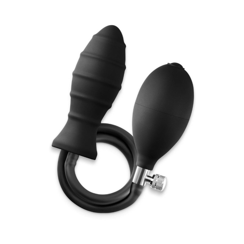 Butt Plug NS Novelties Inflataplay Black