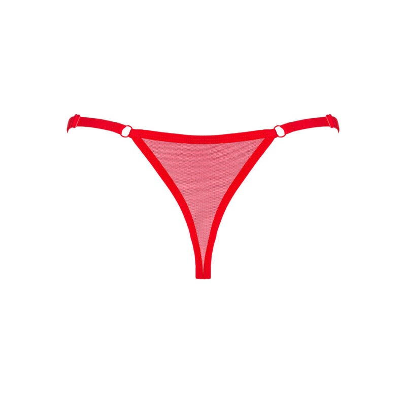 Obsessive Mens Thong Obsessiver Red Strings