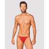 Obsessive Mens Thong Obsessiver Red Strings