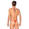 Obsessive Mens Thong Obsessiver Red Strings