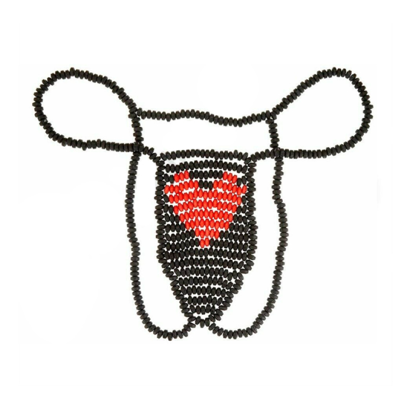 Spencer & Fleetwood Candy Posing Pouch Love S&F Black Gifts & Fun