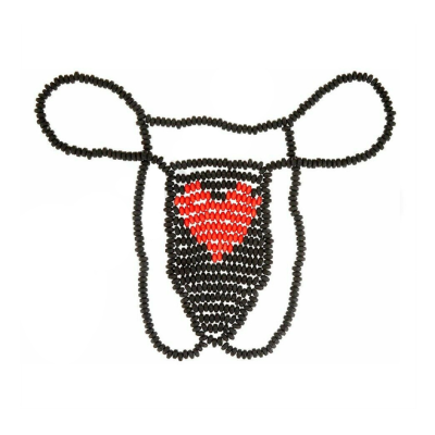 Candy Posing Pouch Love S&F Black Candy Posing Pouch Love S&F Black