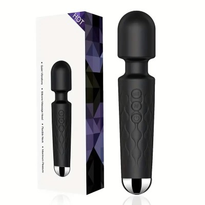 Wand Vibrator LIKETHAT 15cm Black Wand Vibrator LIKETHAT 15cm Black