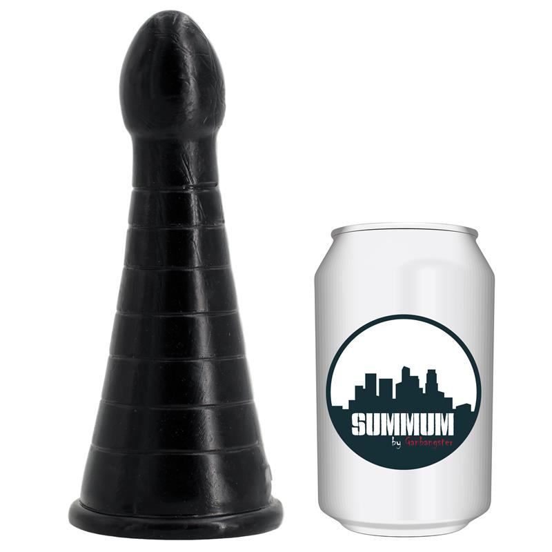 Summum Πρωκτική Σφήνα Summum Iconista 19cm Μαύρη Σφήνες χωρίς δόνηση