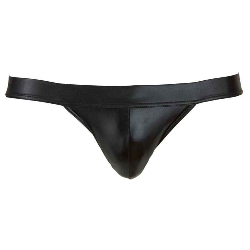 Svenjoyment Underwear Ανδρικό Jockstrap Wetlook Svenjoyment Μαύρο Jockstraps
