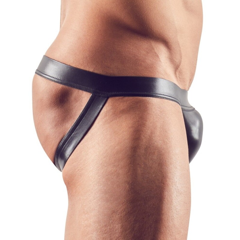 Svenjoyment Underwear Ανδρικό Jockstrap Wetlook Svenjoyment Μαύρο Jockstraps