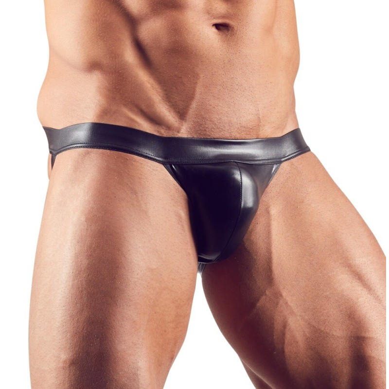 Mens Jockstrap Wetlook Svenjoyment Black