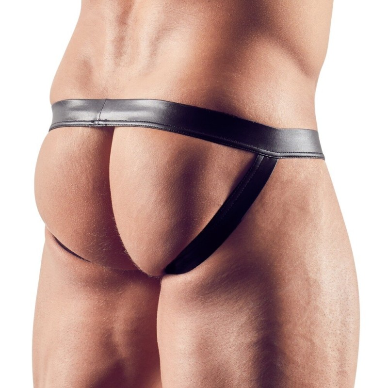 Mens Jockstrap Wetlook Svenjoyment Black