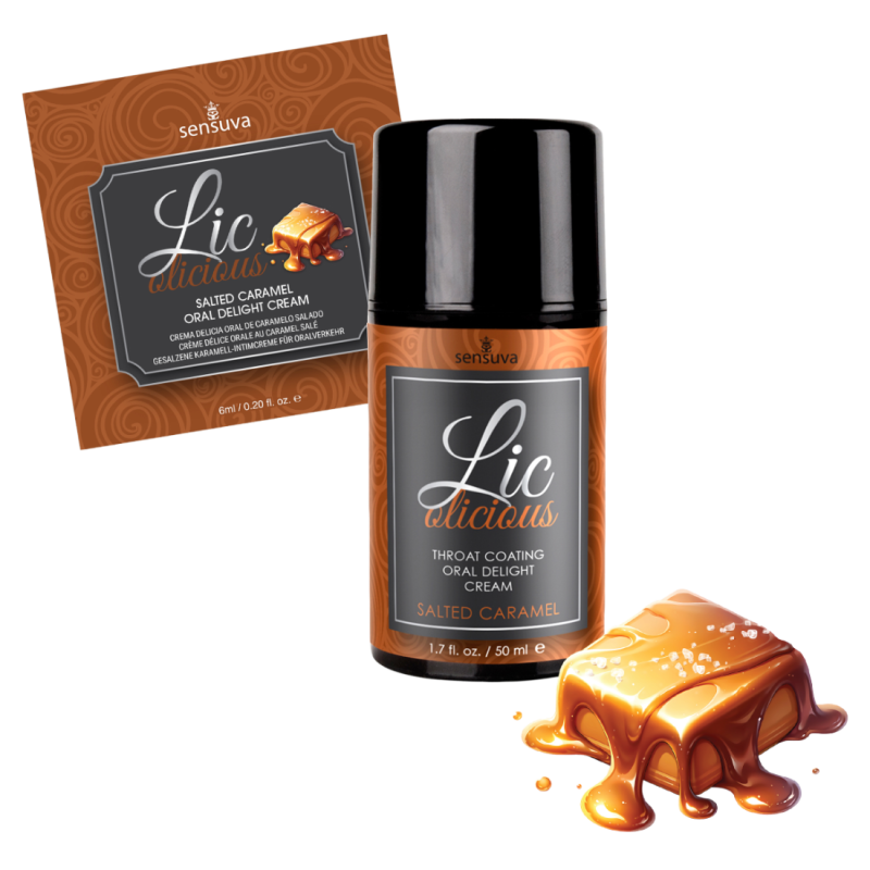 Oral Delight Lubricant Sensuva Salted Caramel 50ml